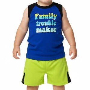 Garanimals Family Trouble Maker 2-Piece Outfit Size 18M